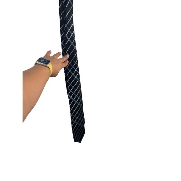 Murano men's blue/black tie - Picture 1 of 3